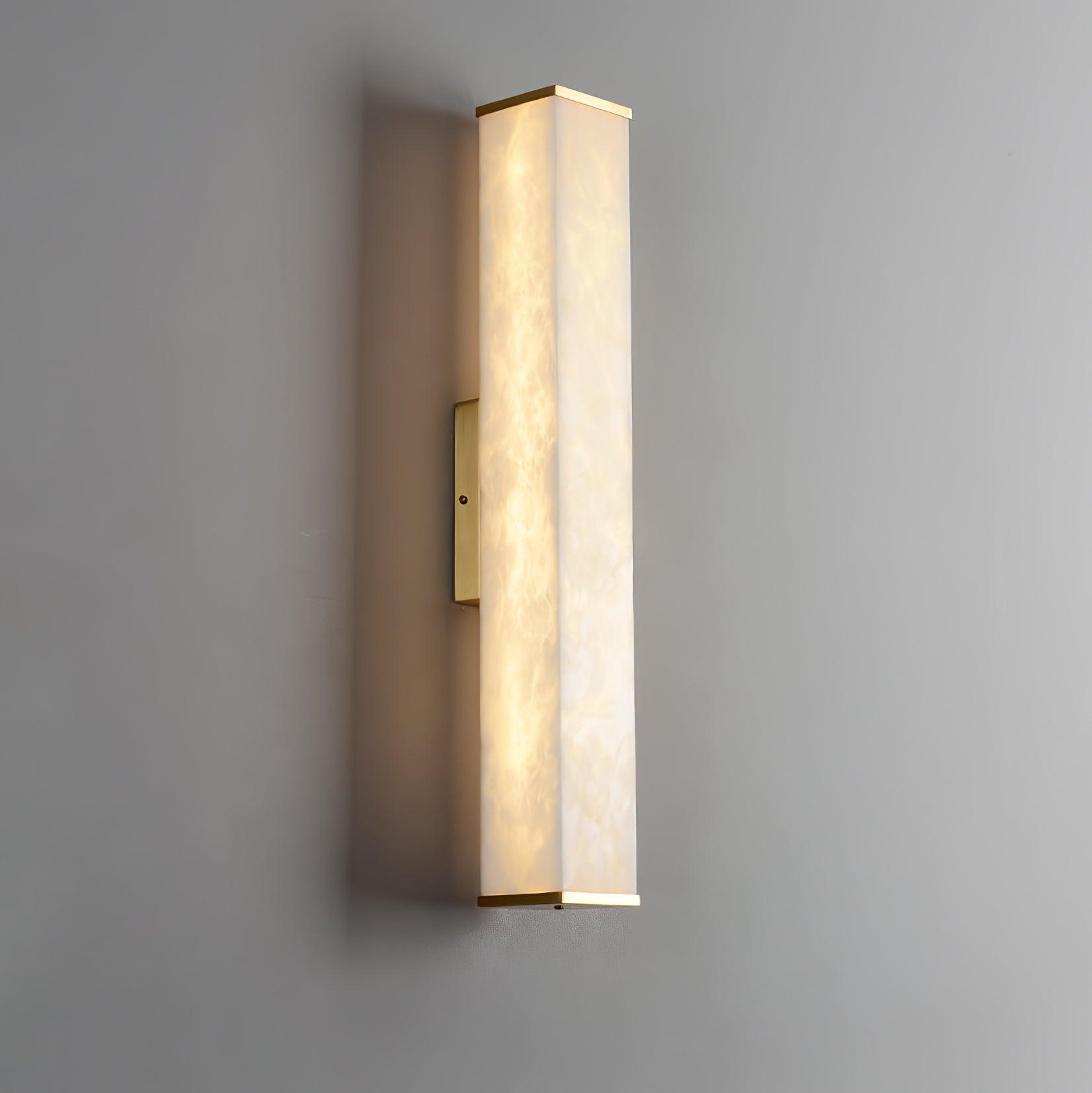 Vithaira Lampe Murale Linéaire en Albâtre