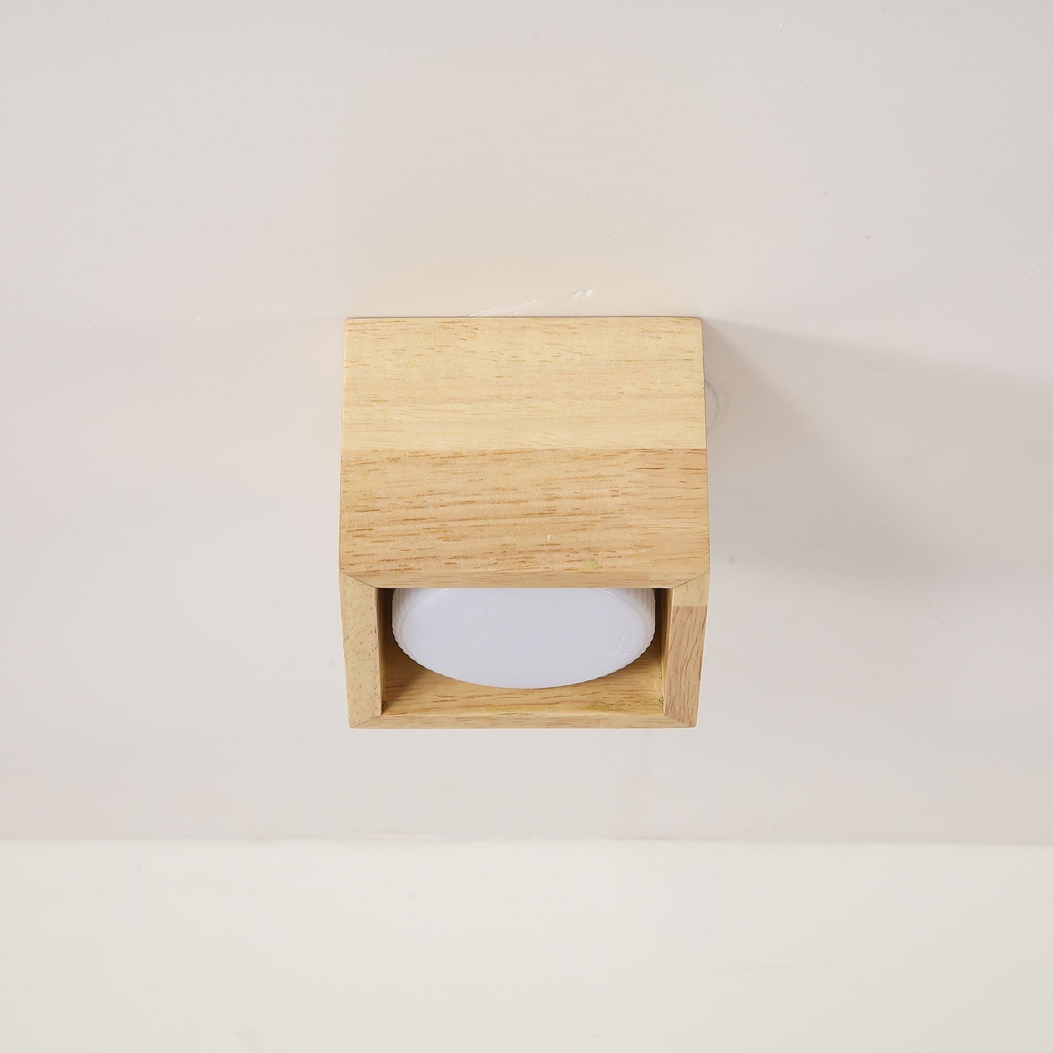 Eliza Minimaliste Bois Plafonnier Lumière