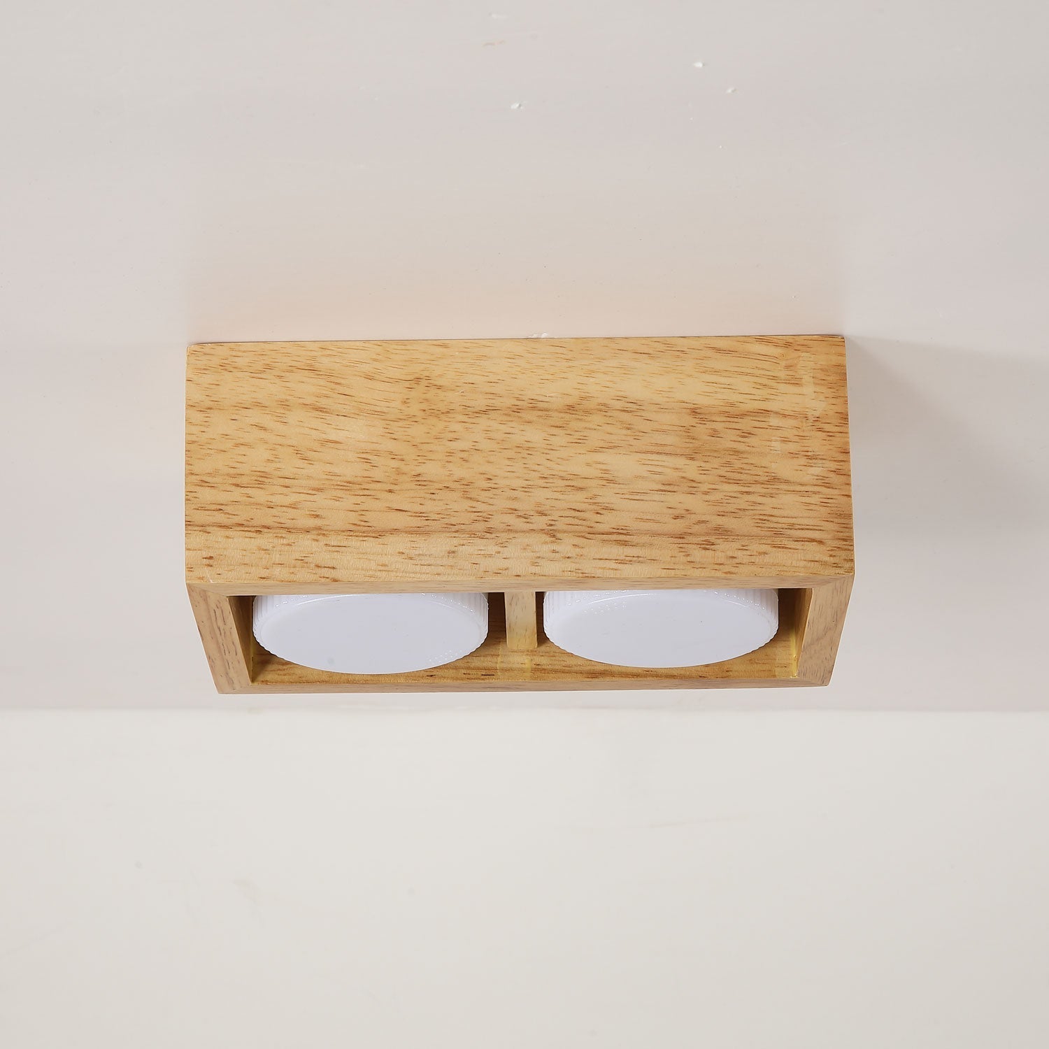 Eliza Minimaliste Bois Plafonnier Lumière