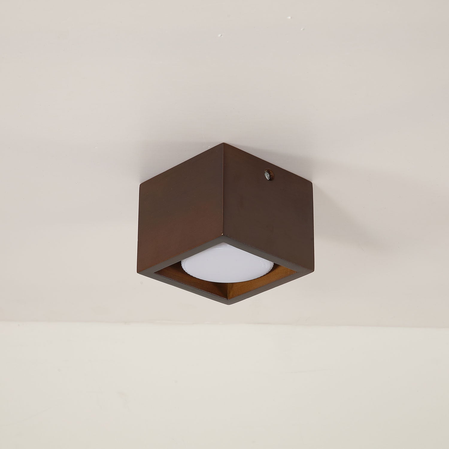 Eliza Minimaliste Bois Plafonnier Lumière