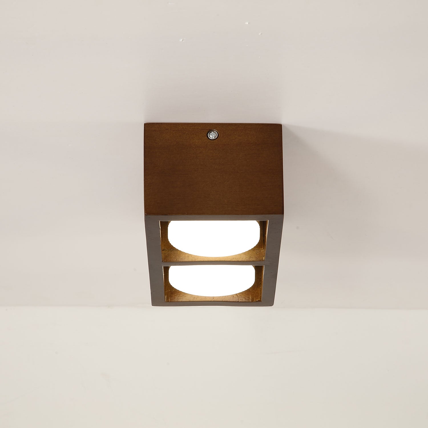 Eliza Minimaliste Bois Plafonnier Lumière
