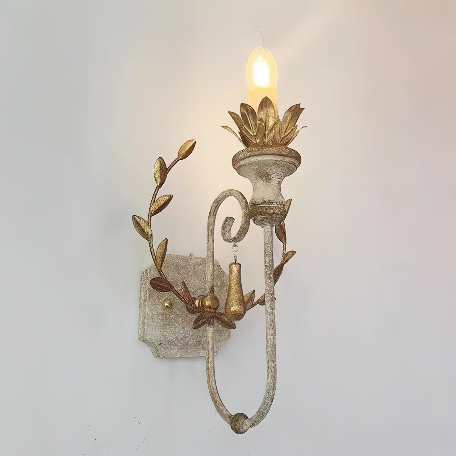 Charm Applique Murale En Bois Et Métal à Créativité Individuelle