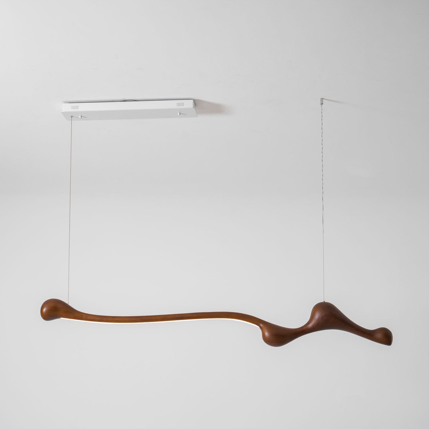 Solarace Lampe à suspension rétro en bois