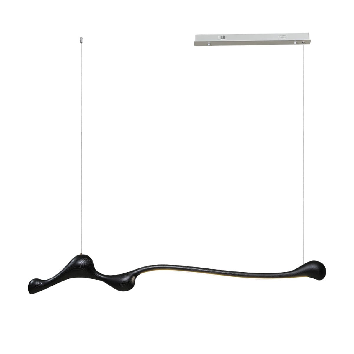 Solarace Lampe à suspension rétro en bois