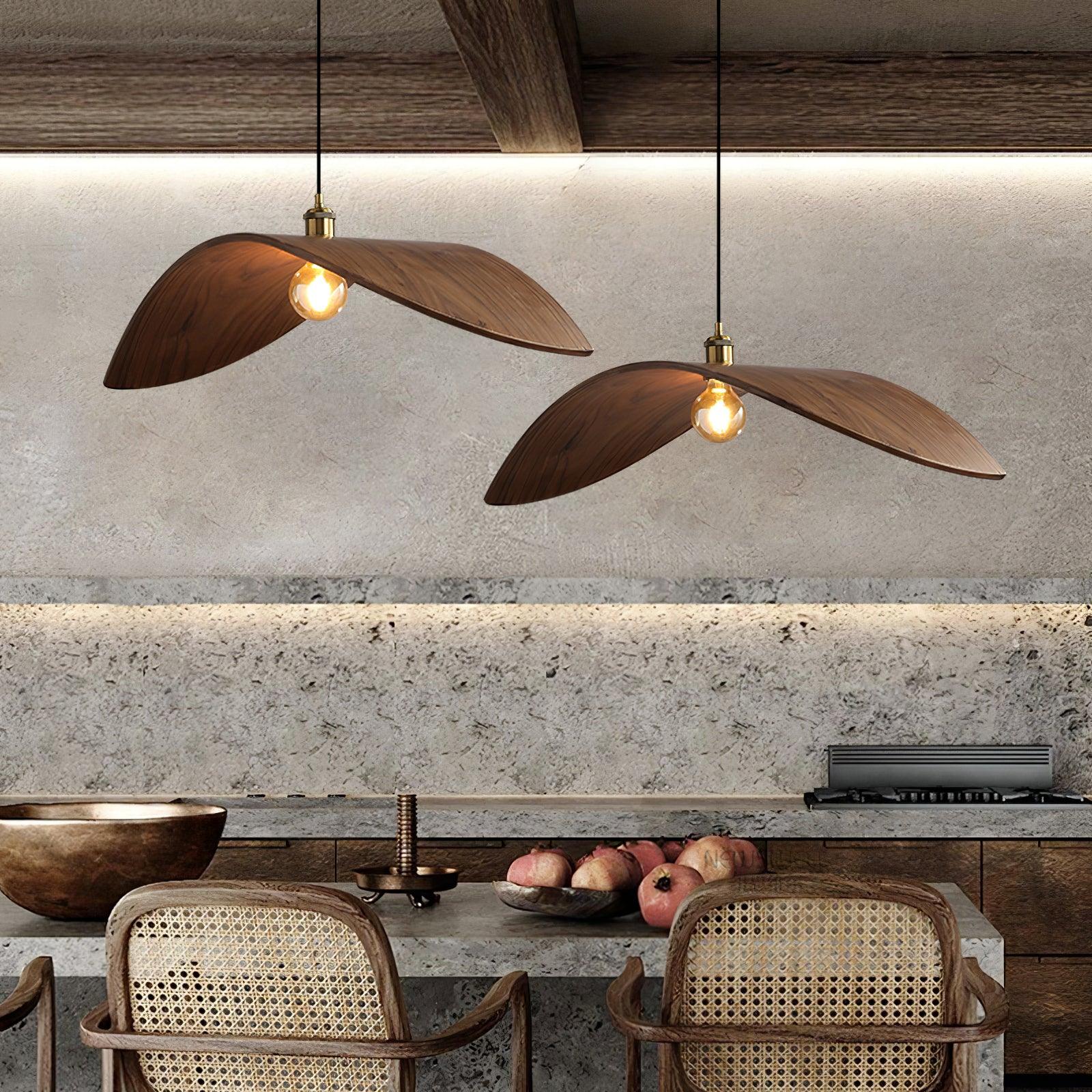 Lymiror Suspension en Bois Art Nordique
