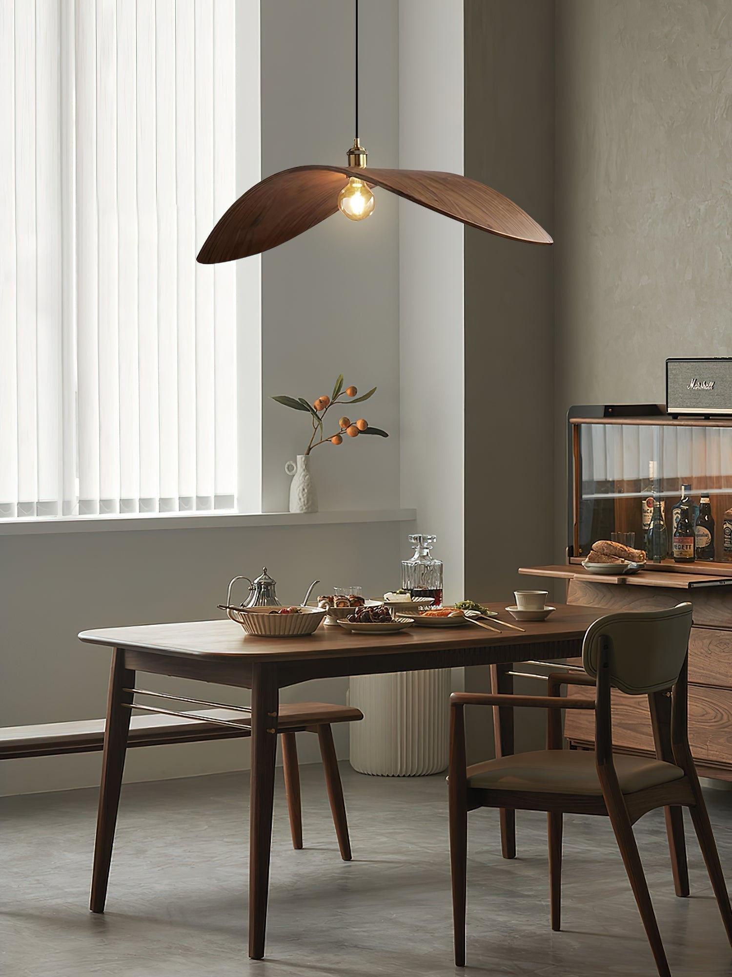 Lymiror Suspension en Bois Art Nordique