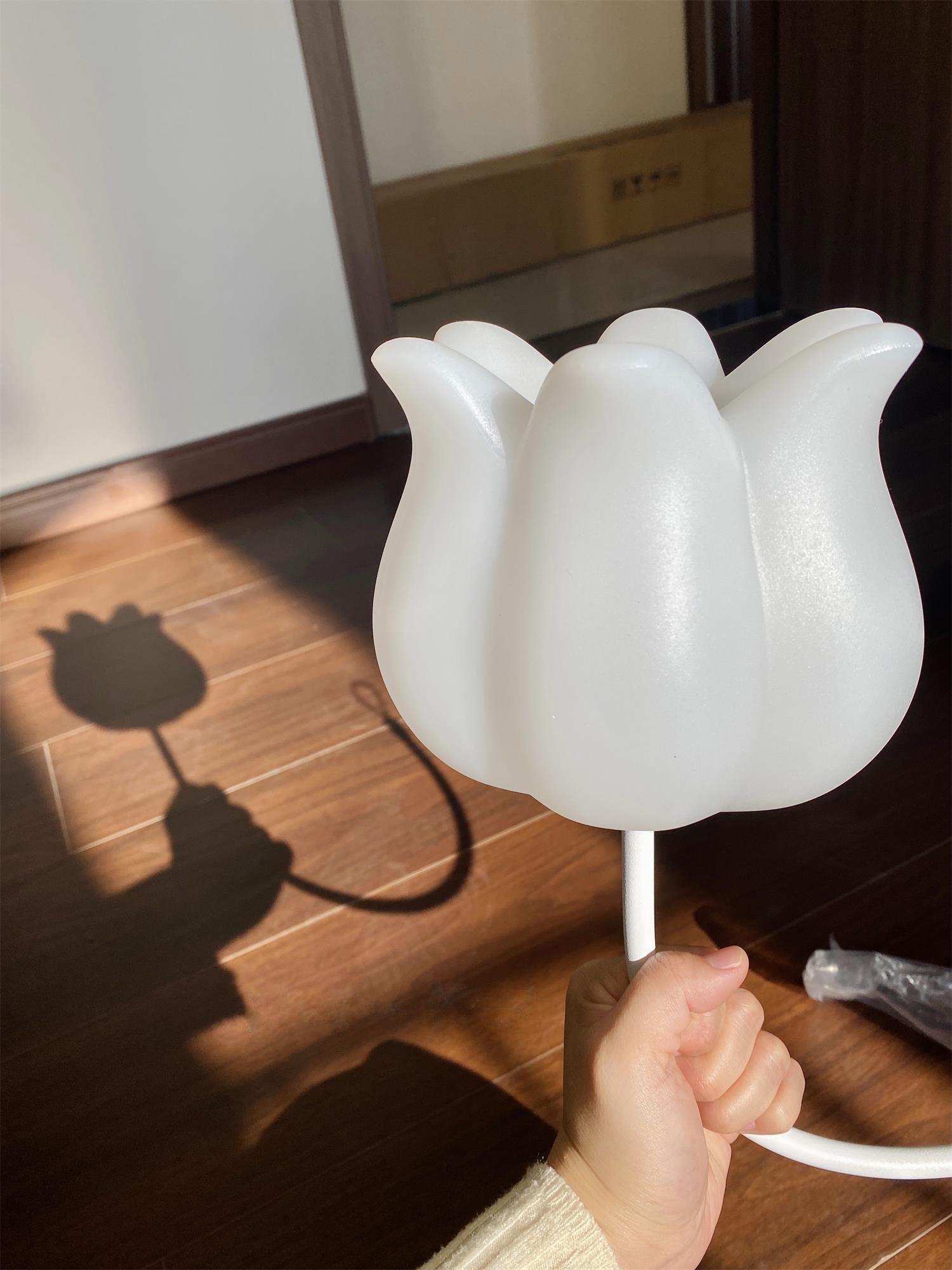 Lustra Lustre Floral Blanc Élégant