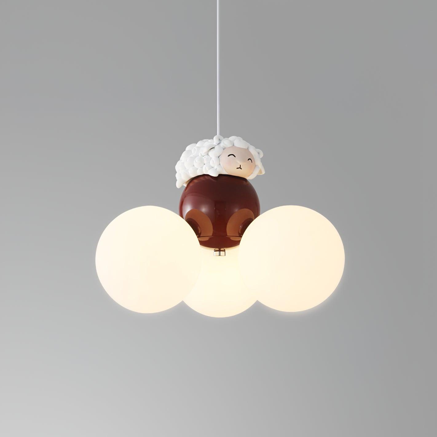 Aria Lampe Suspension Résine Animaux Mignons