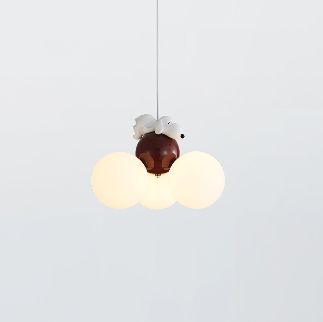 Aria Lampe Suspension Résine Animaux Mignons