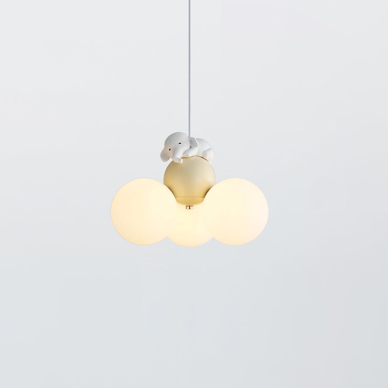 Aria Lampe Suspension Résine Animaux Mignons