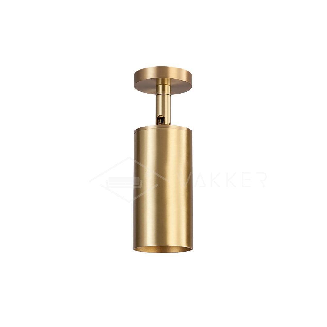 Cacaryra Plafonnier Moderne Minimaliste en Laiton