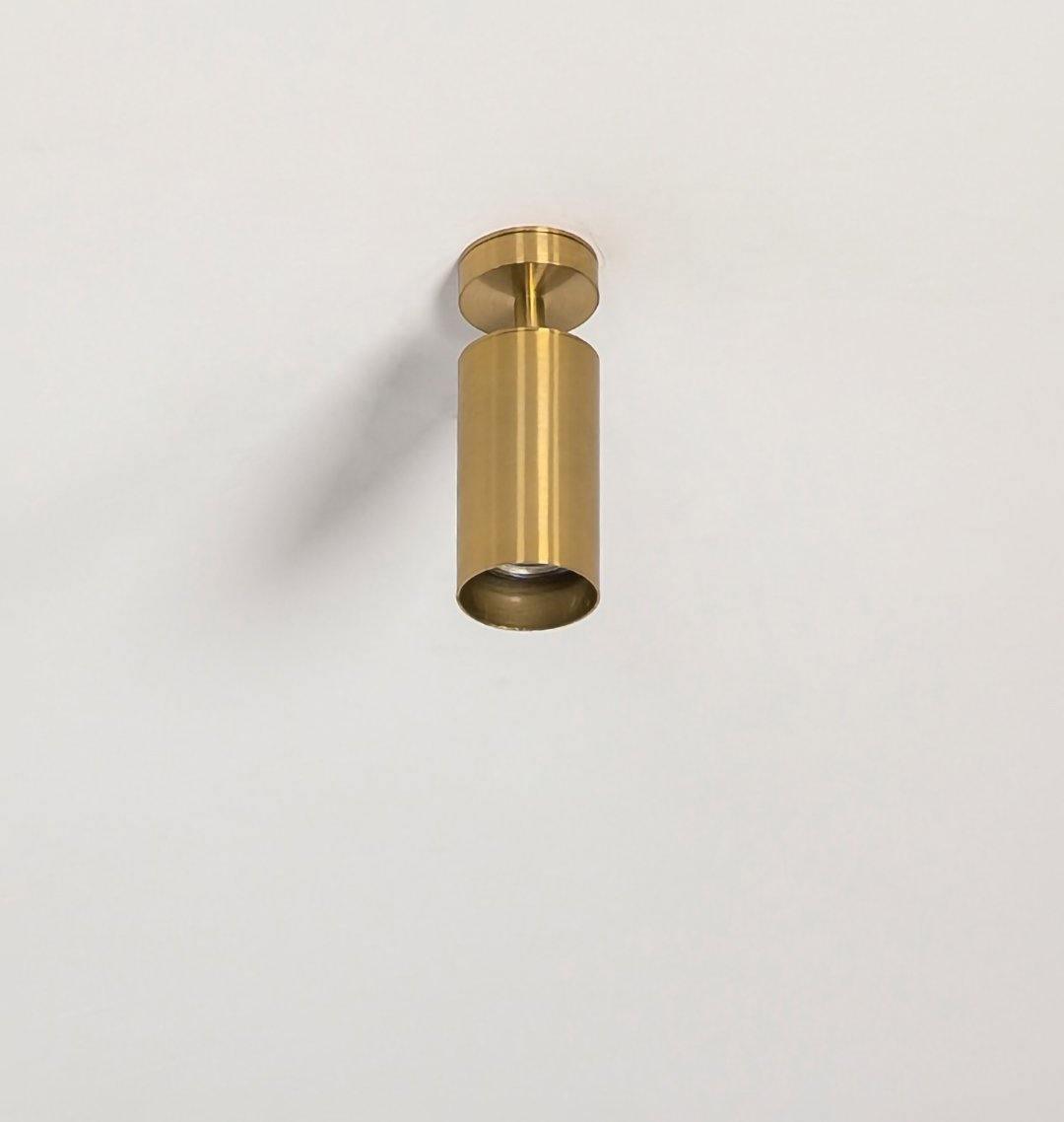 Cacaryra Plafonnier Moderne Minimaliste en Laiton