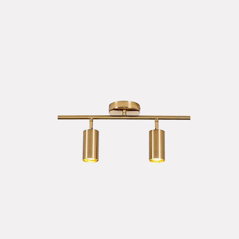 Cacaryra Plafonnier Moderne Minimaliste en Laiton