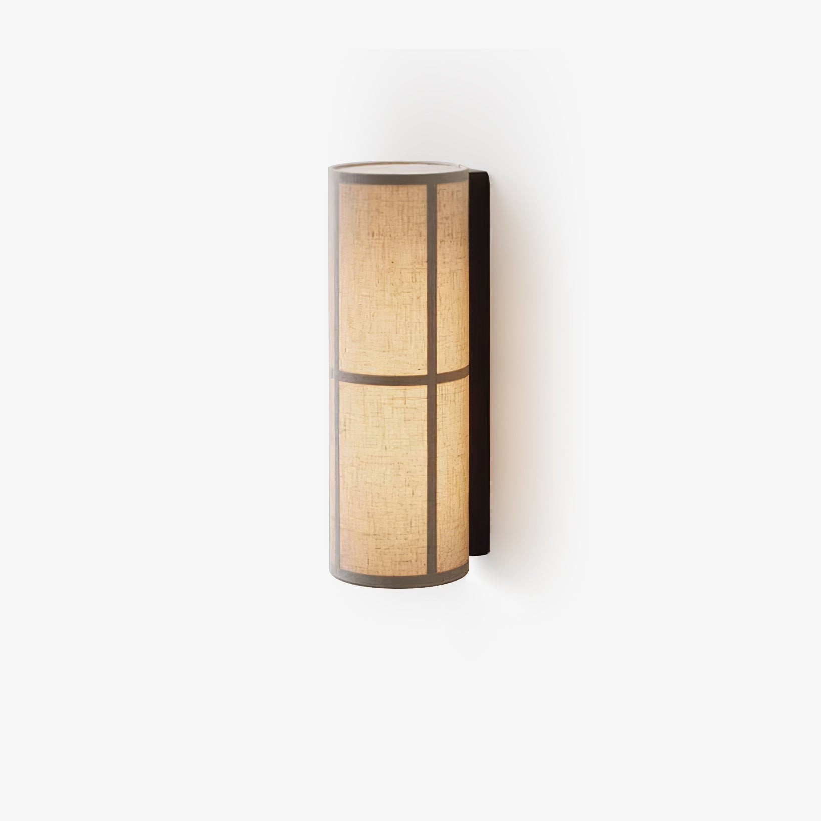 Lustra Wall Lamp Cylinder Fabric Soft Glow