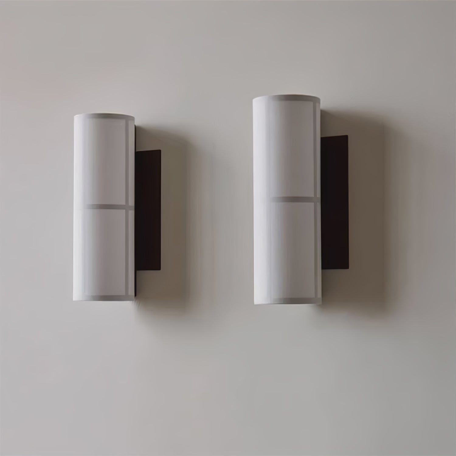 Lustra Wall Lamp Cylinder Fabric Soft Glow