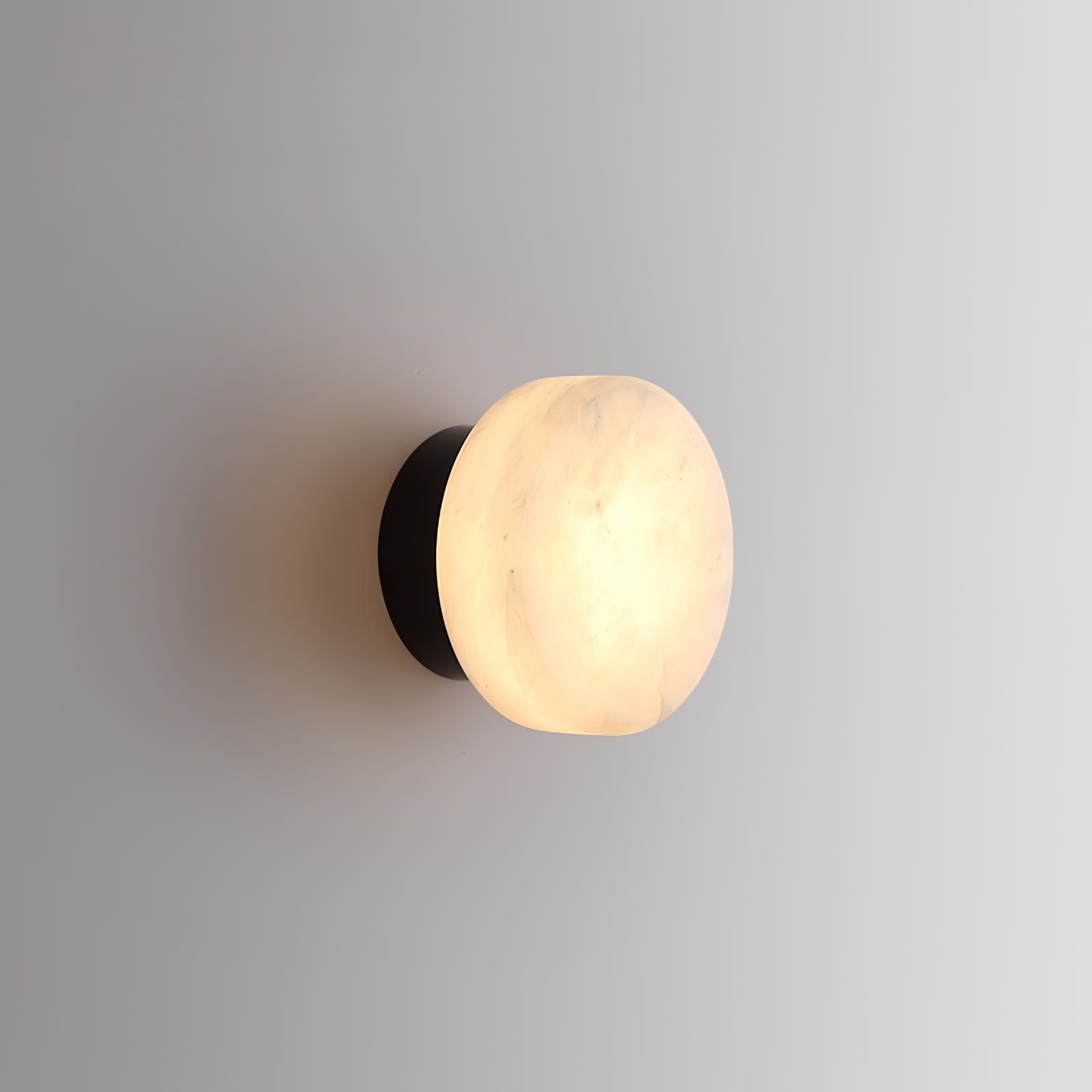 Glim Applique Murale Moderne Minimaliste En Laiton Et Albâtre