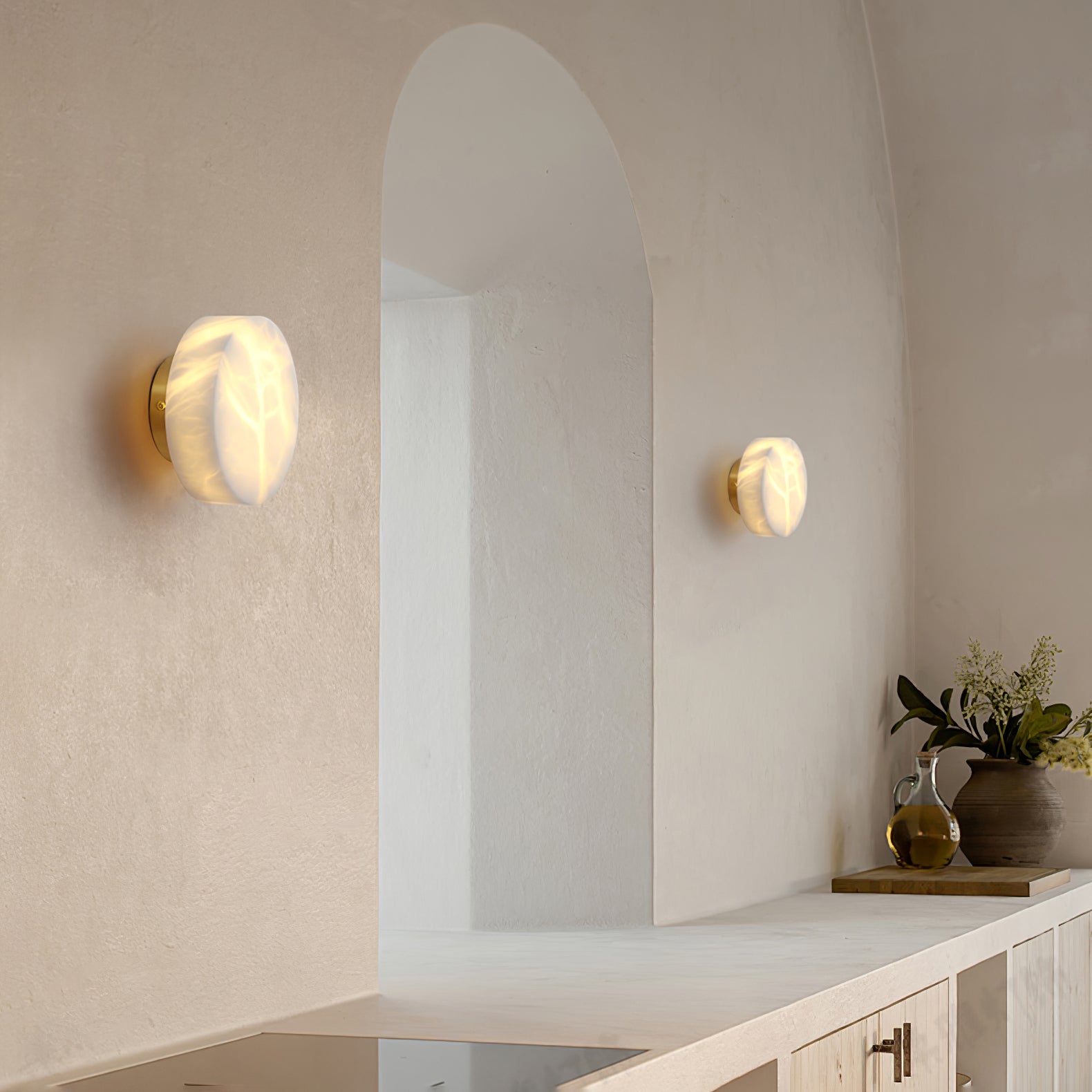 Olzorira Albâtre Luminaire Mural