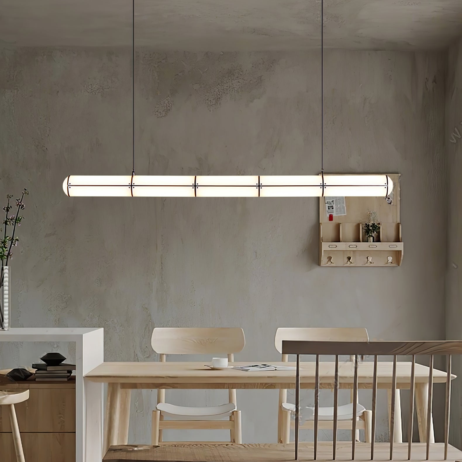 Lustra Suspension Cylindrique Endless pour Salle à Manger