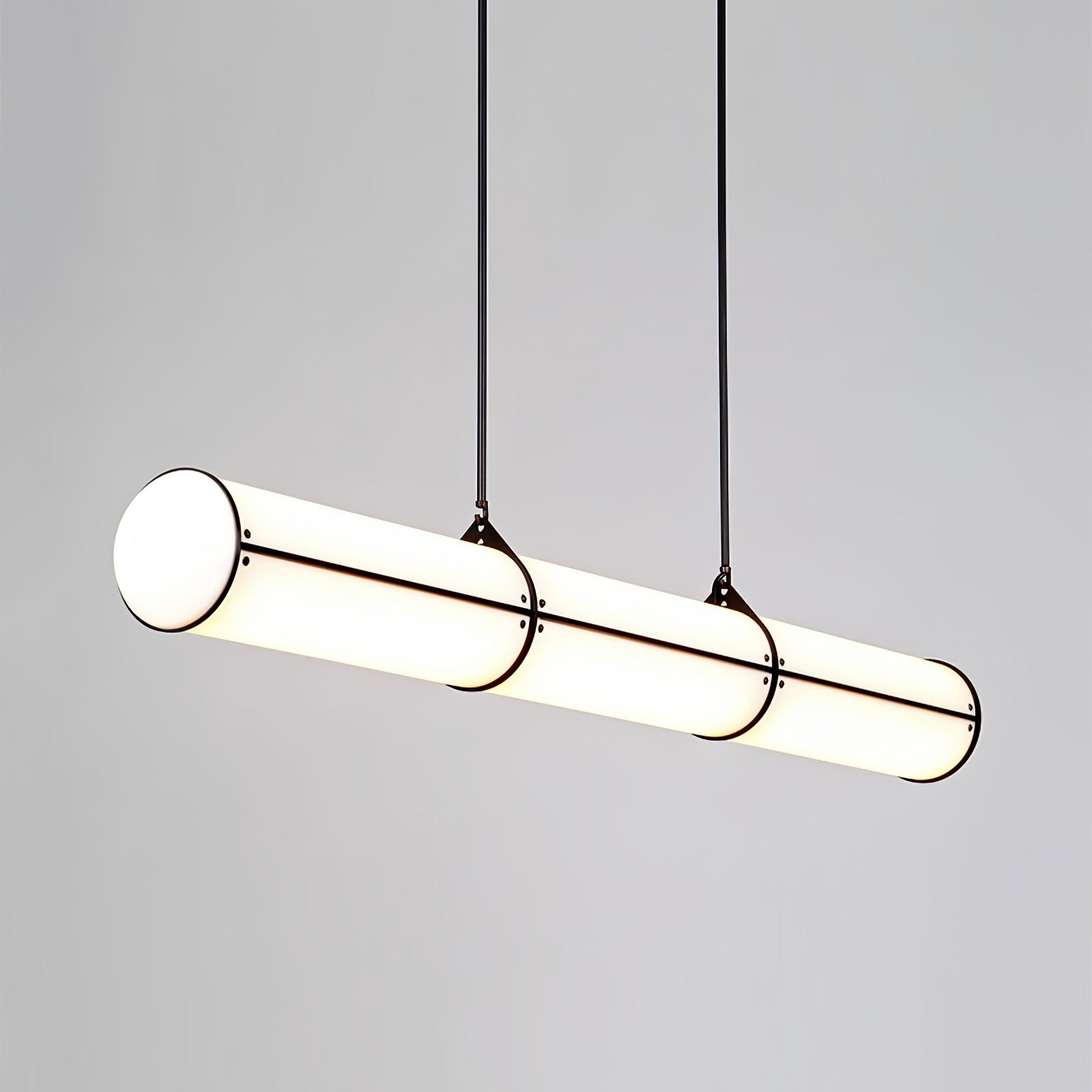 Lustra Suspension Cylindrique Endless pour Salle à Manger