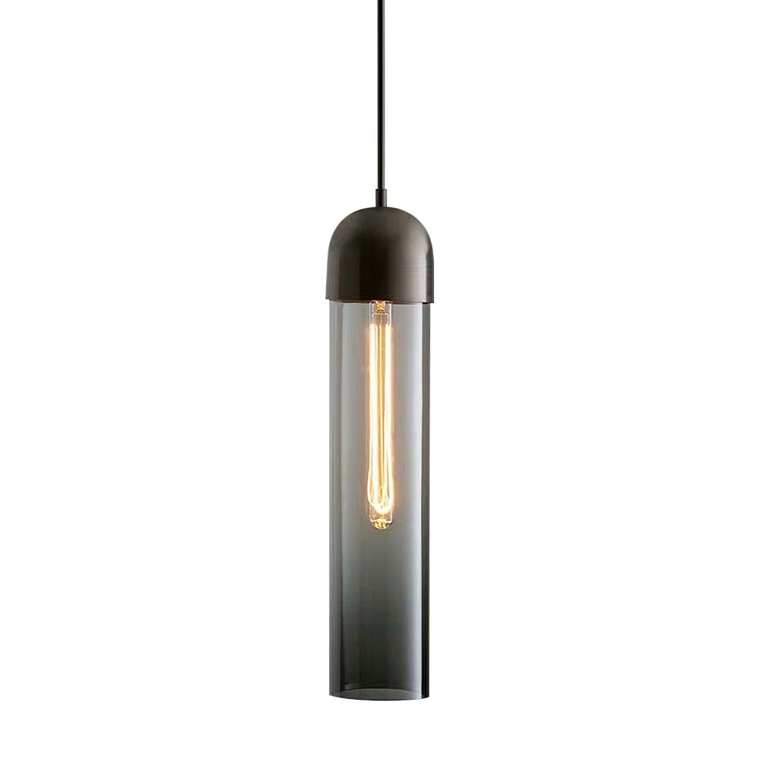 Eurcara  Suspension en Verre de Forme Cylindrique