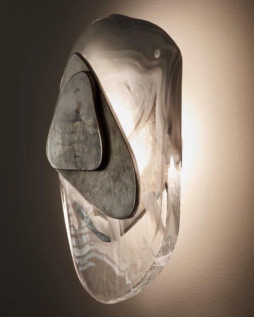 Blind Applique Murale en Verre Art Nordic Premium
