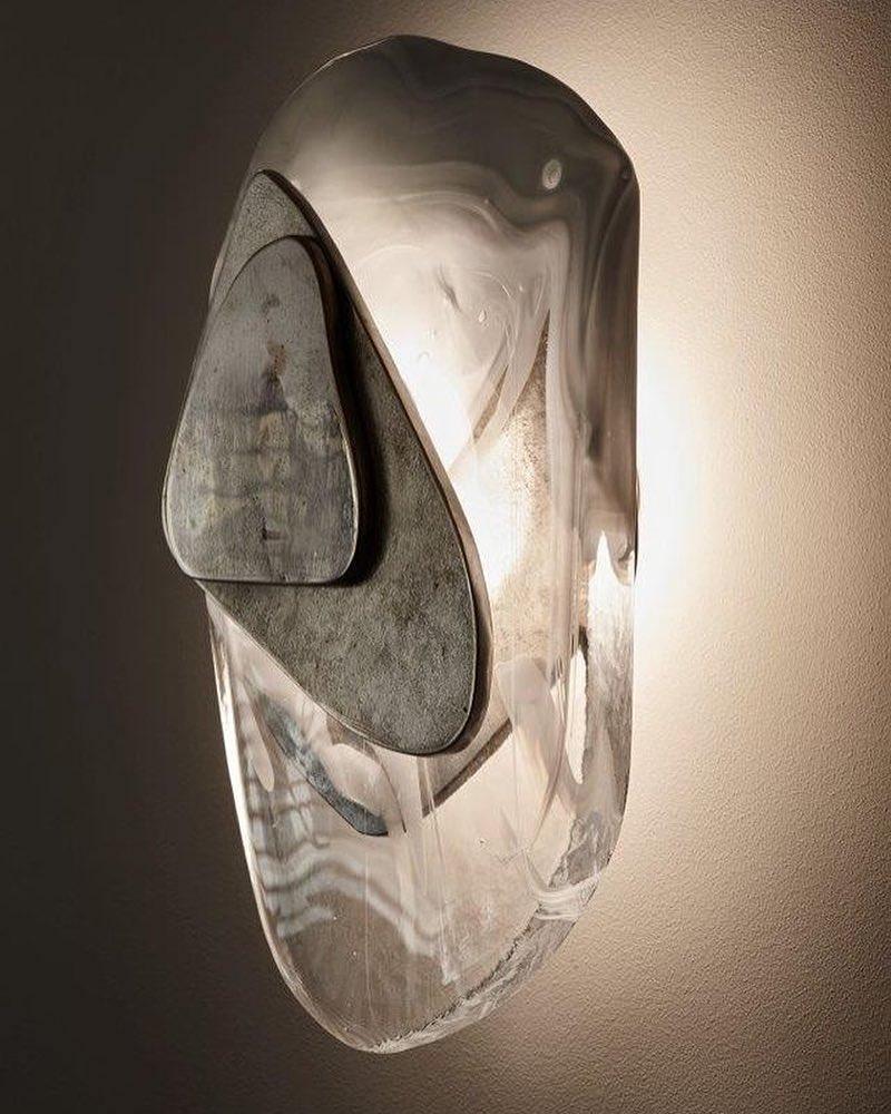 Blind Applique Murale en Verre Art Nordic Premium