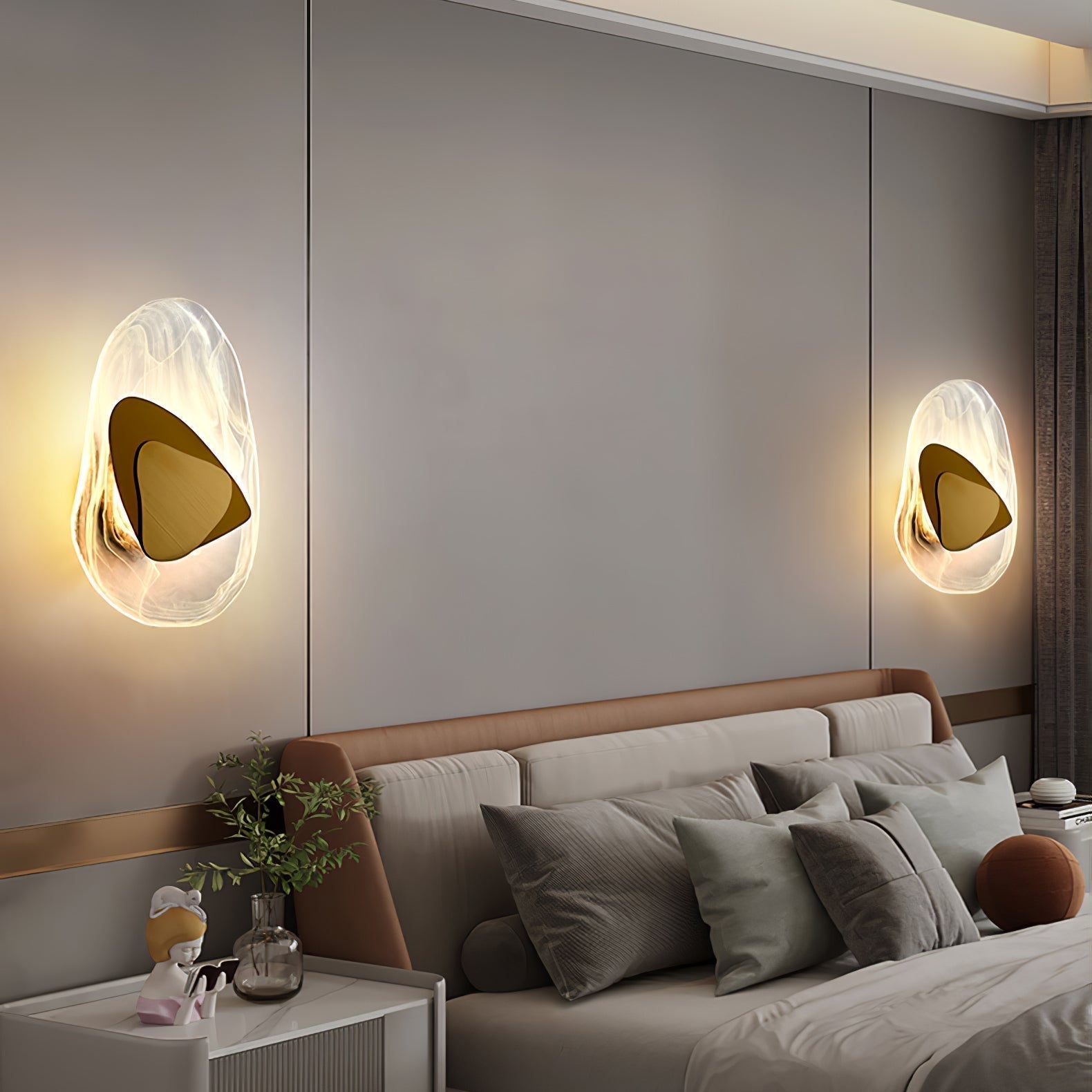 Blind Applique Murale en Verre Art Nordic Premium