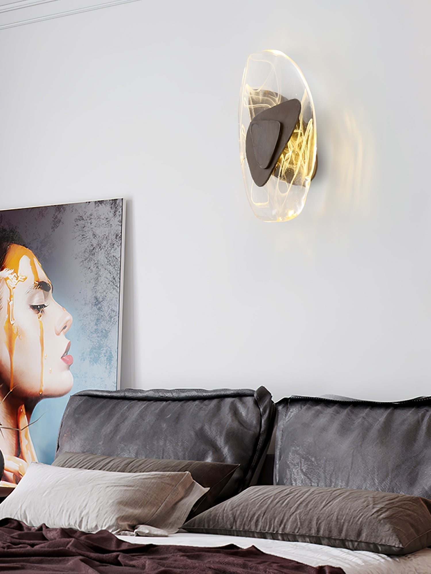 Blind Applique Murale en Verre Art Nordic Premium