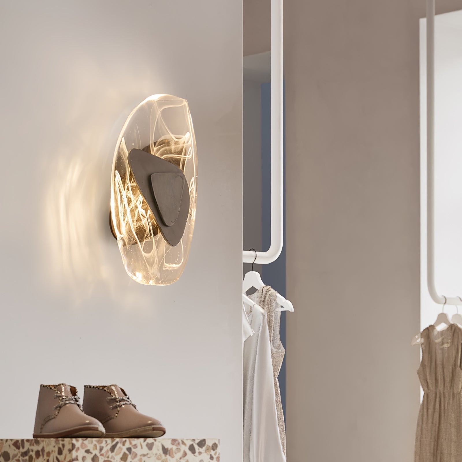 Blind Applique Murale en Verre Art Nordic Premium