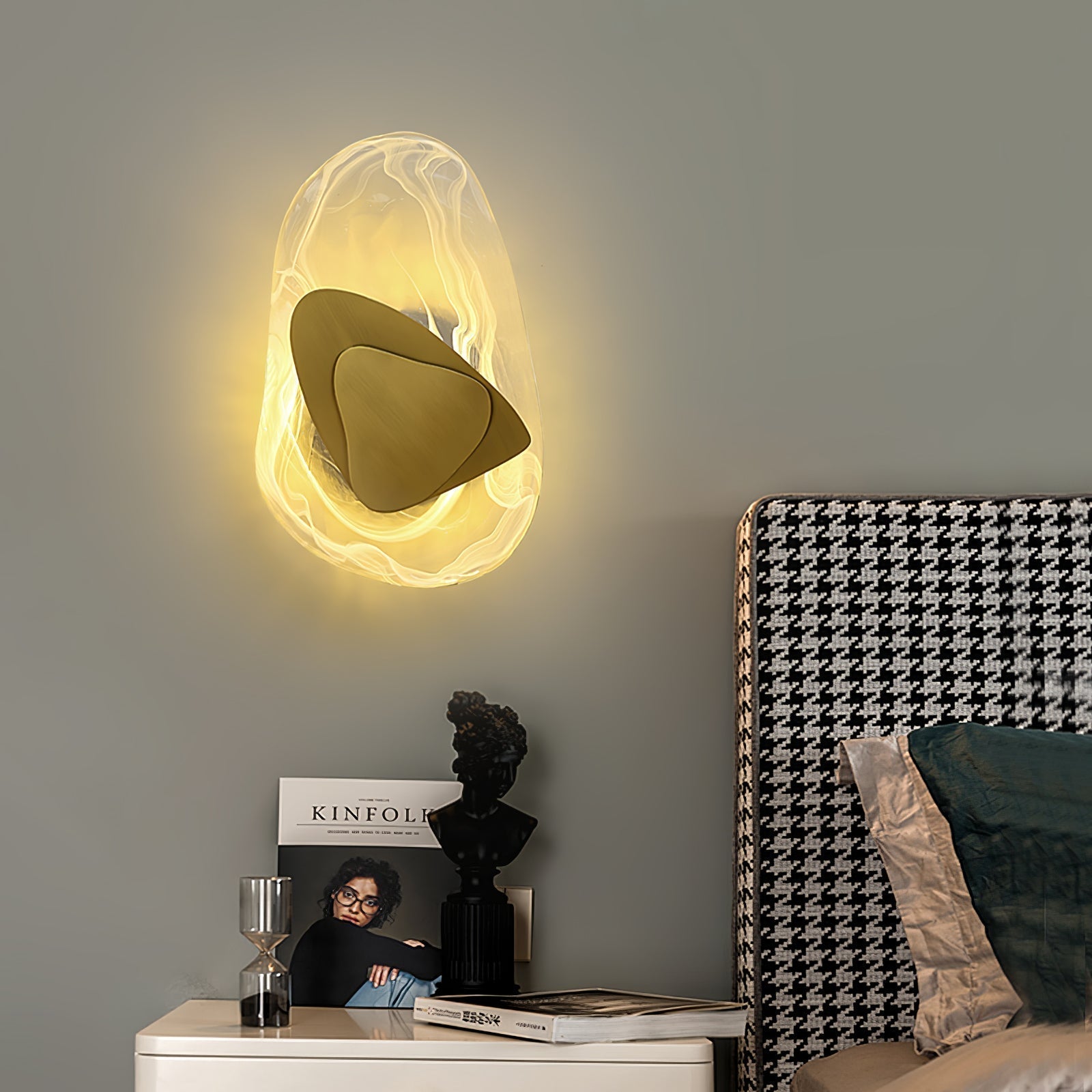 Blind Applique Murale en Verre Art Nordic Premium