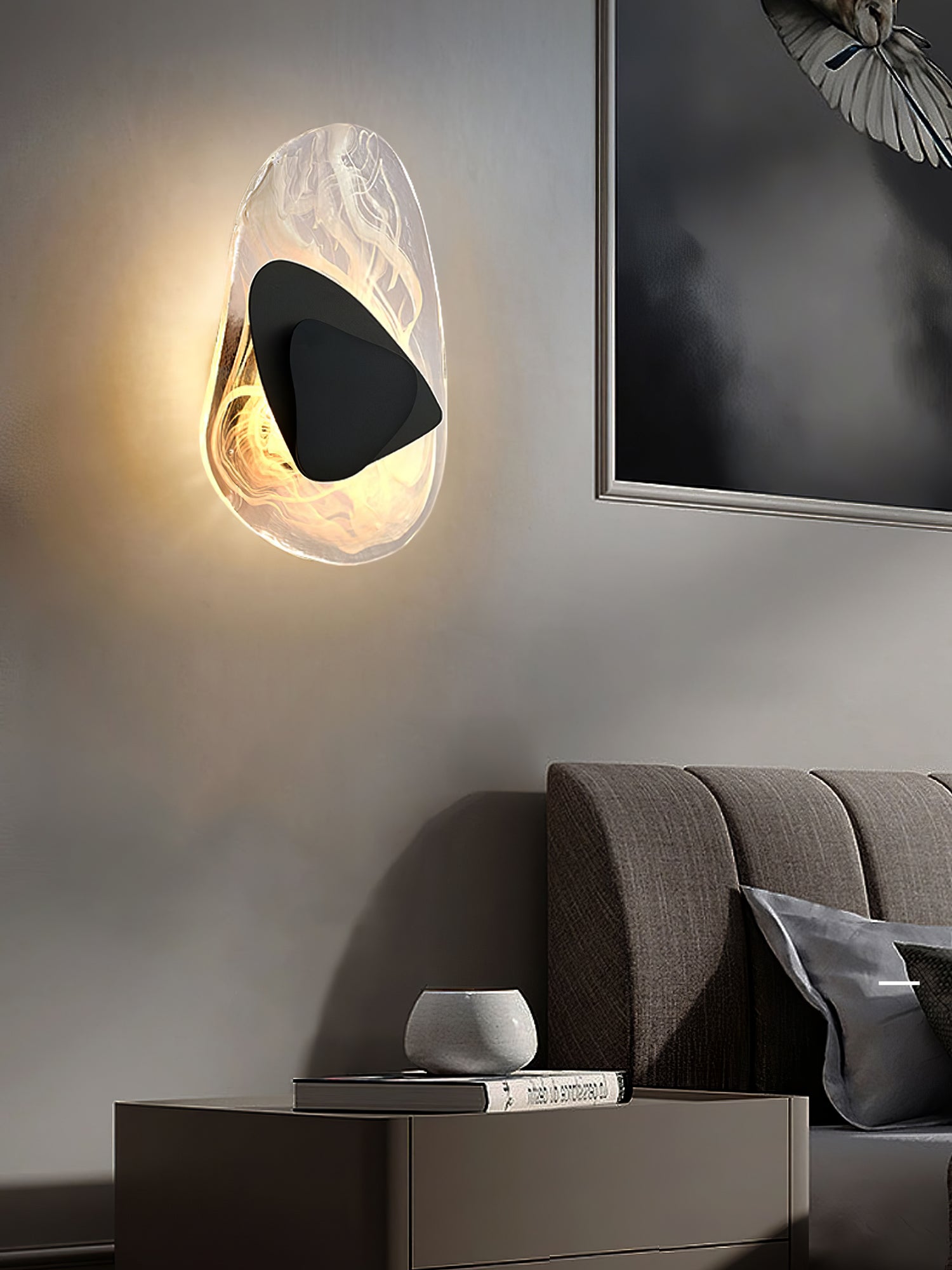 Blind Applique Murale en Verre Art Nordic Premium