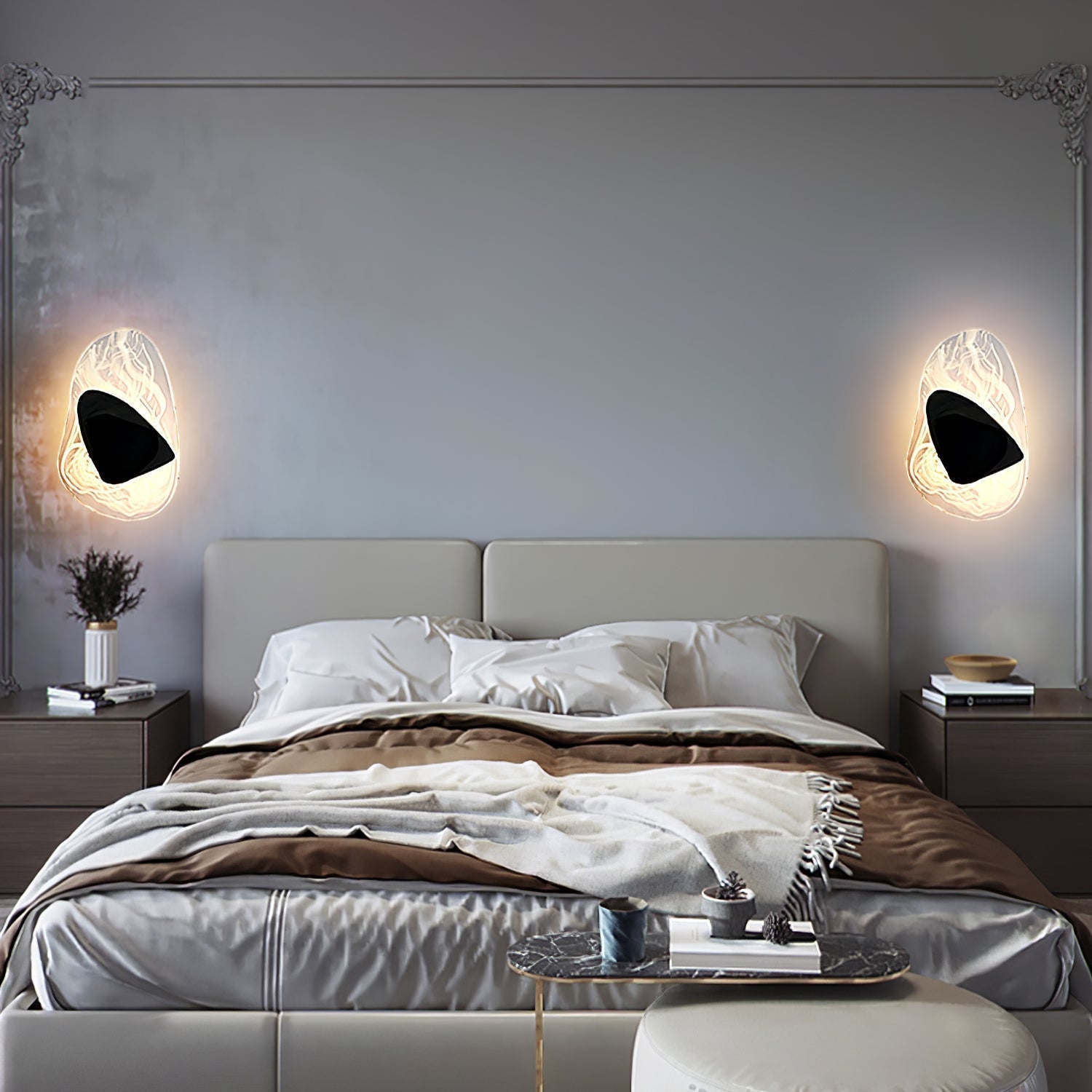 Blind Applique Murale en Verre Art Nordic Premium