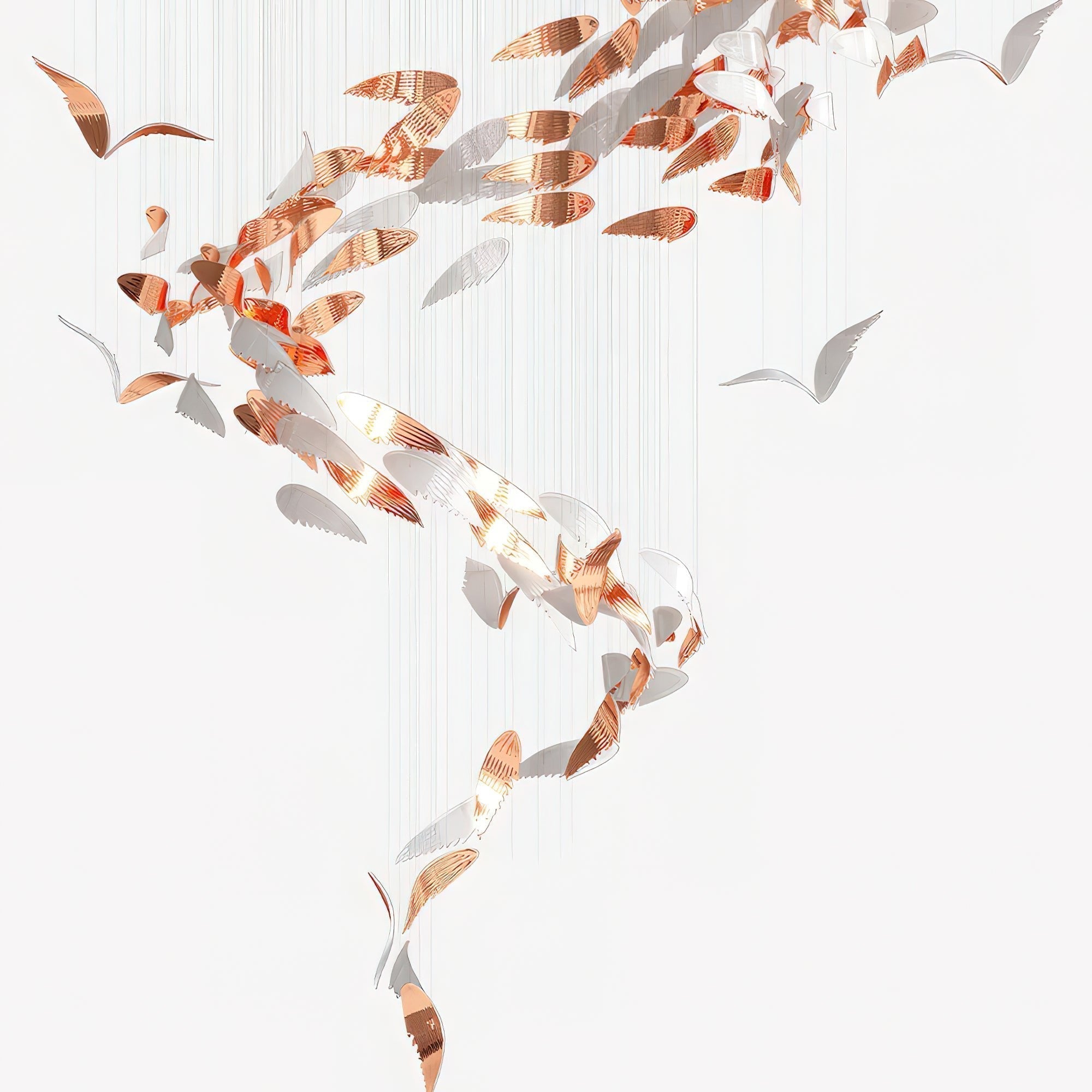 Alvenan Oiseau Vol Lustre