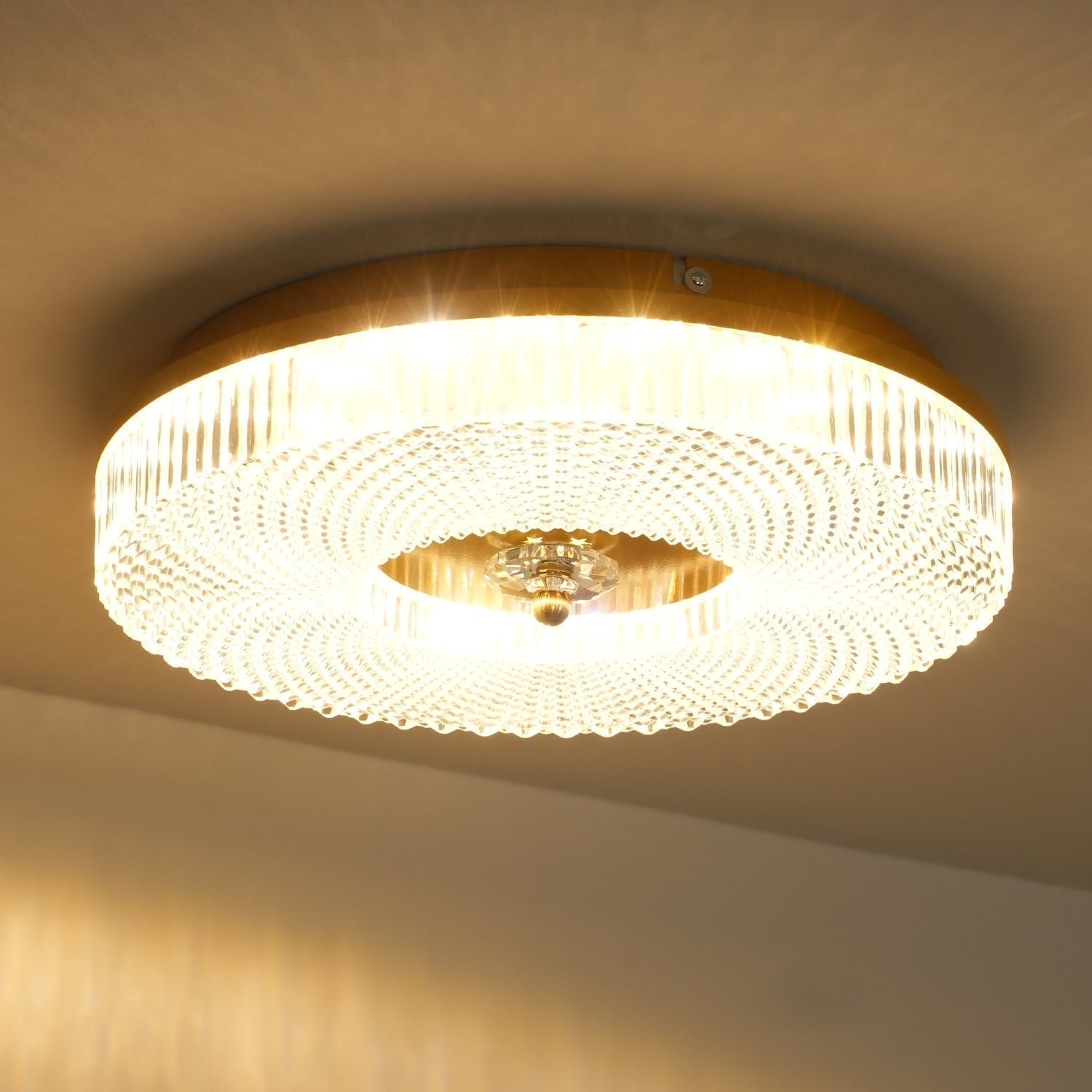 Solara Plafonnier LED Encastré en Acrylique