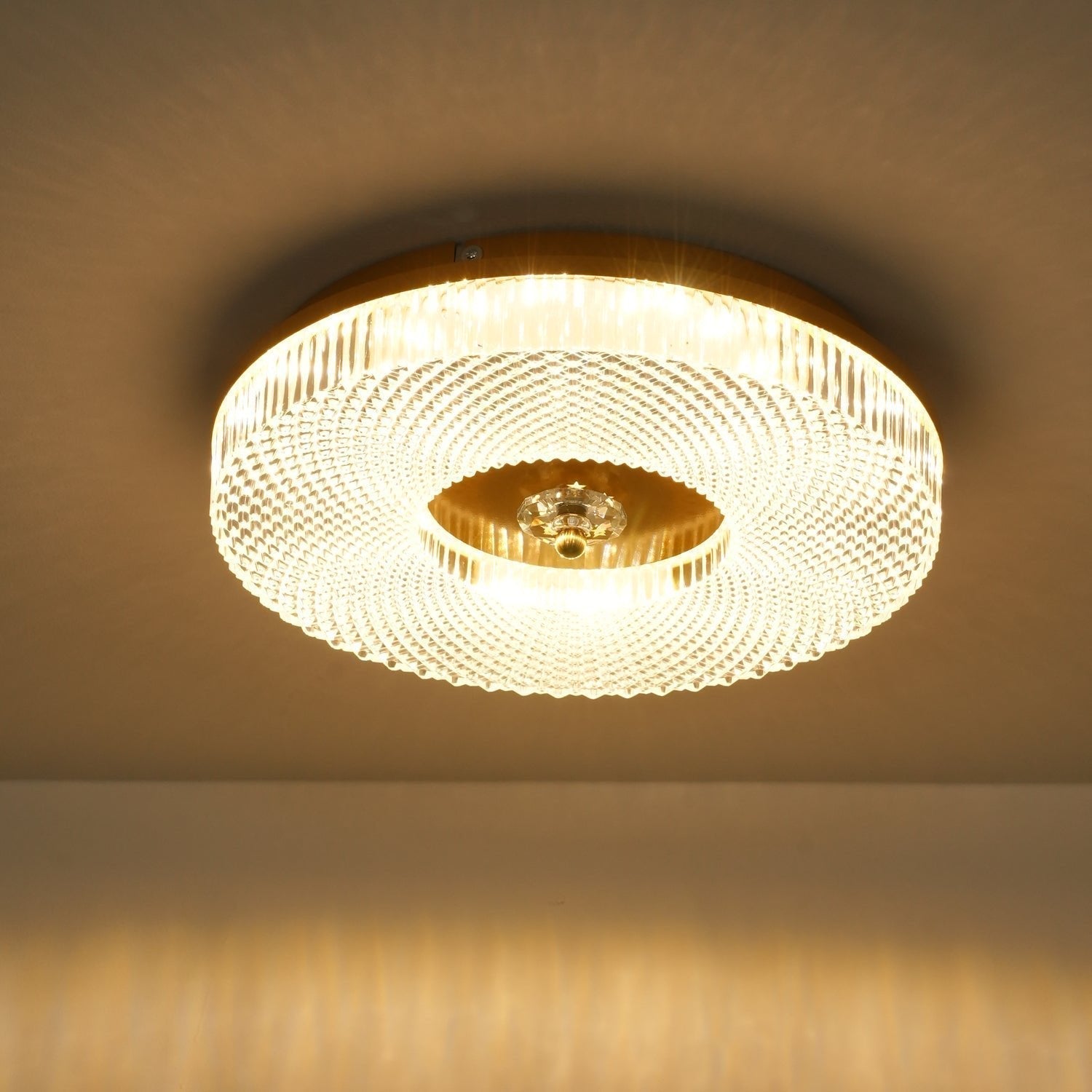 Solara Plafonnier LED Encastré en Acrylique