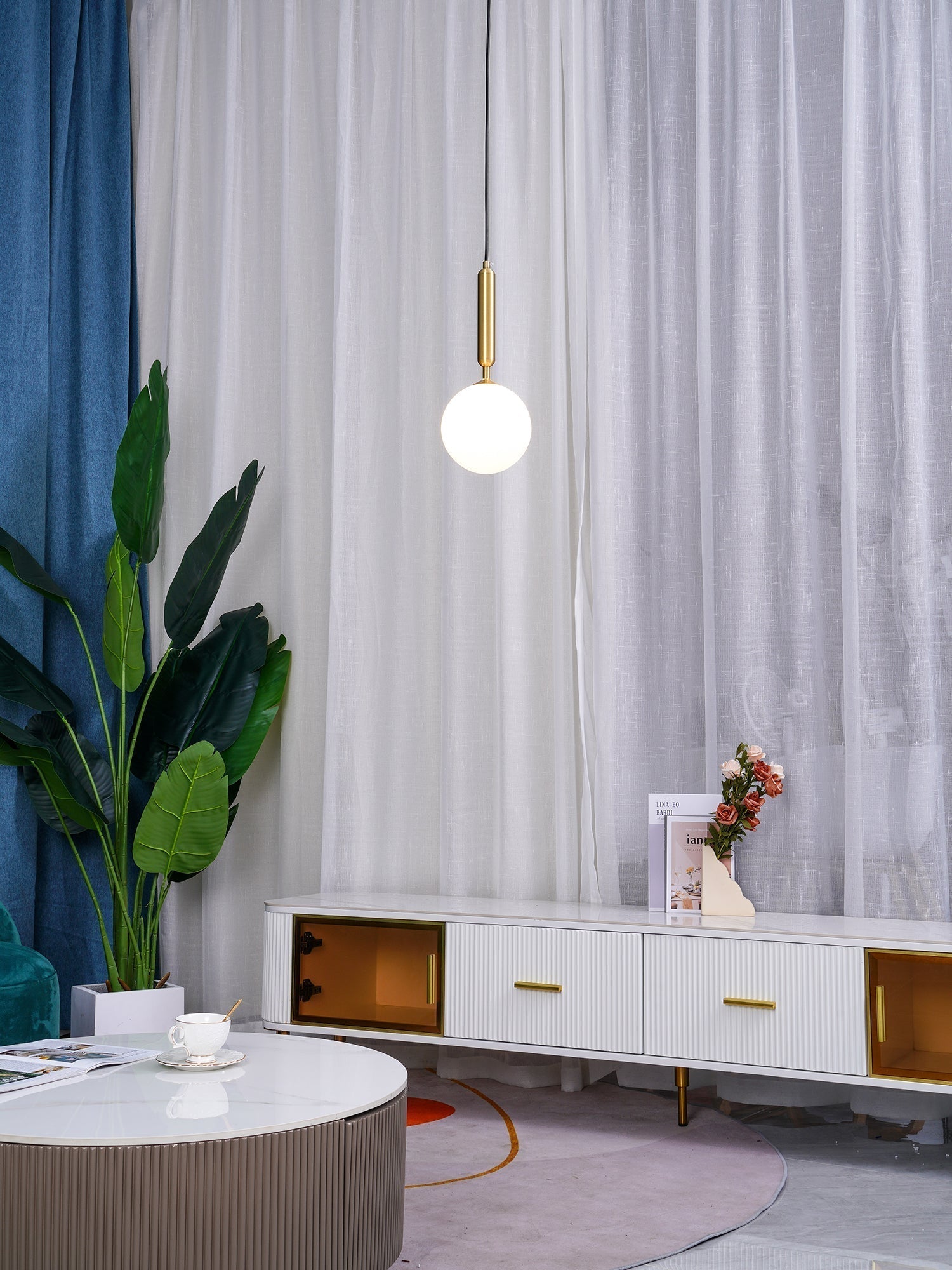 Calyxia Suspension Industrielle Classique en Verre