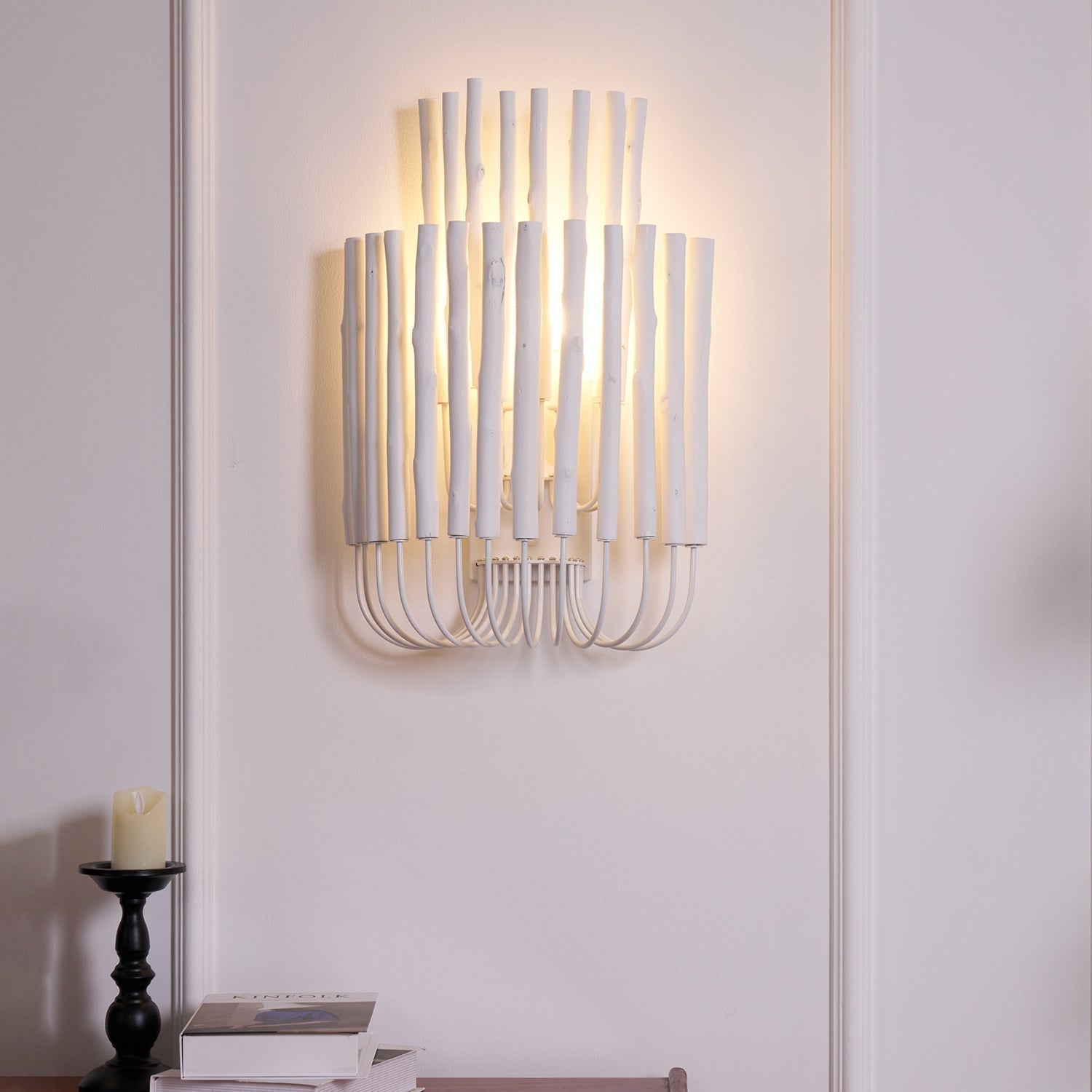 Vasilora Applique Murale d'Art Bois Créativité Individuelle