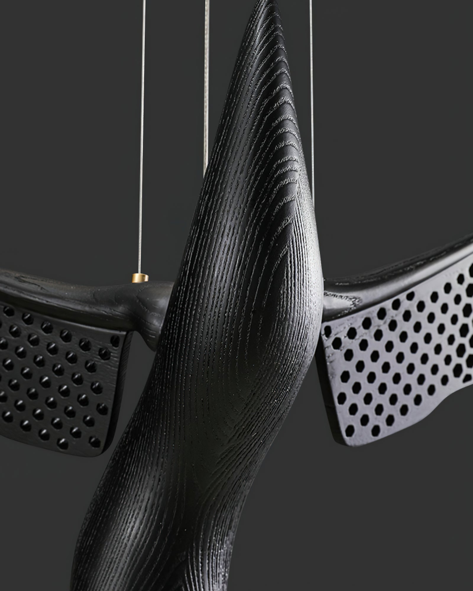 Elsilor Suspension Bois Inspirée des Oiseaux
