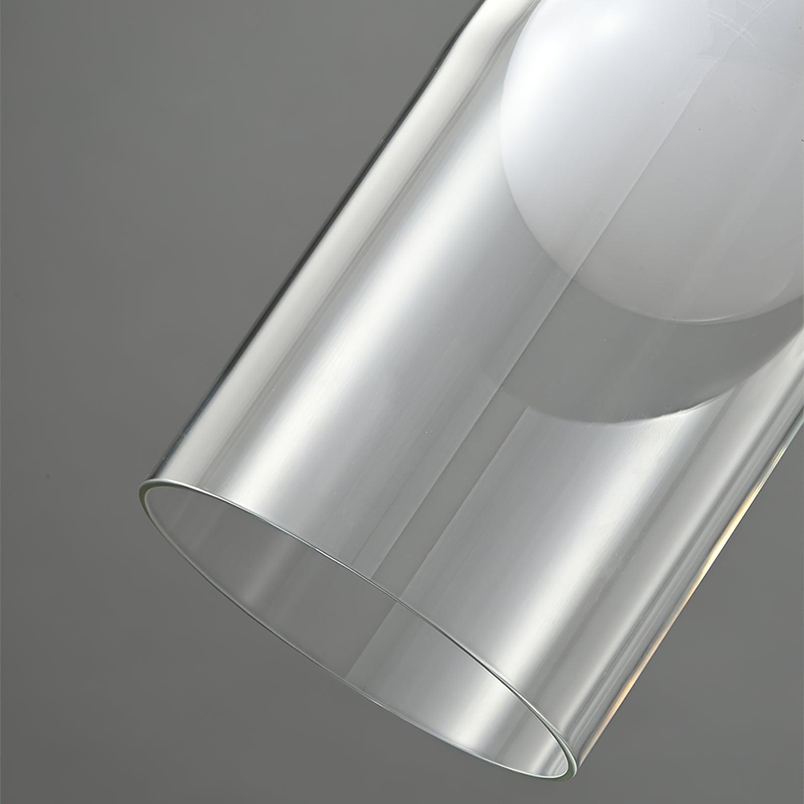 Solara Suspension en Laiton Verre Nordique Géométrique