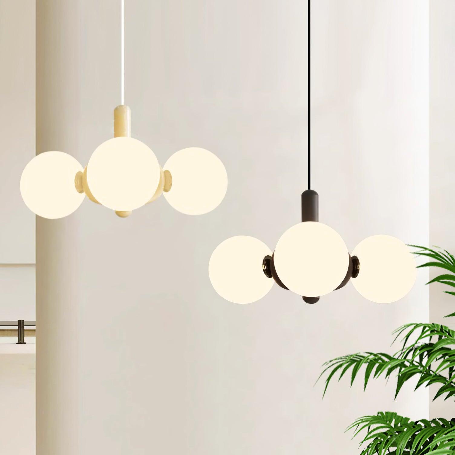 Astra Suspension Minimaliste en Verre