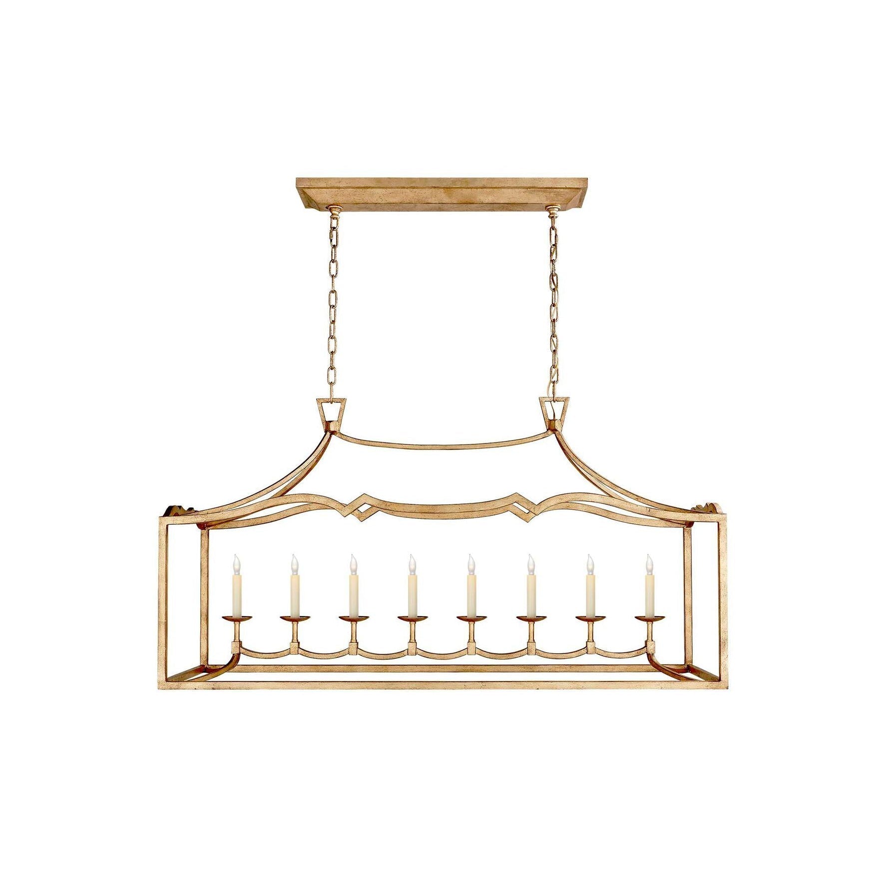 Ripple Lustre Métal Laiton Linéaire Classique Minimaliste Moderne