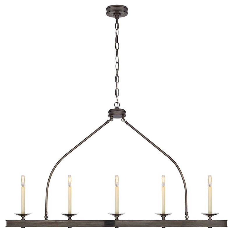 Ripple Lustre Métal Laiton Linéaire Classique Minimaliste Moderne
