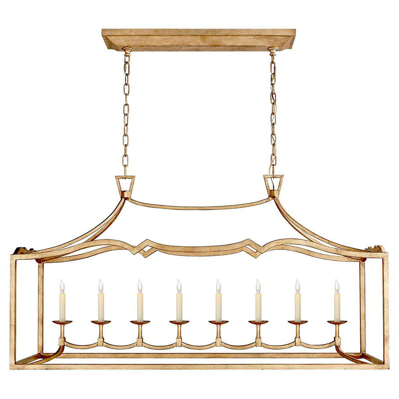 Ripple Lustre Métal Laiton Linéaire Classique Minimaliste Moderne