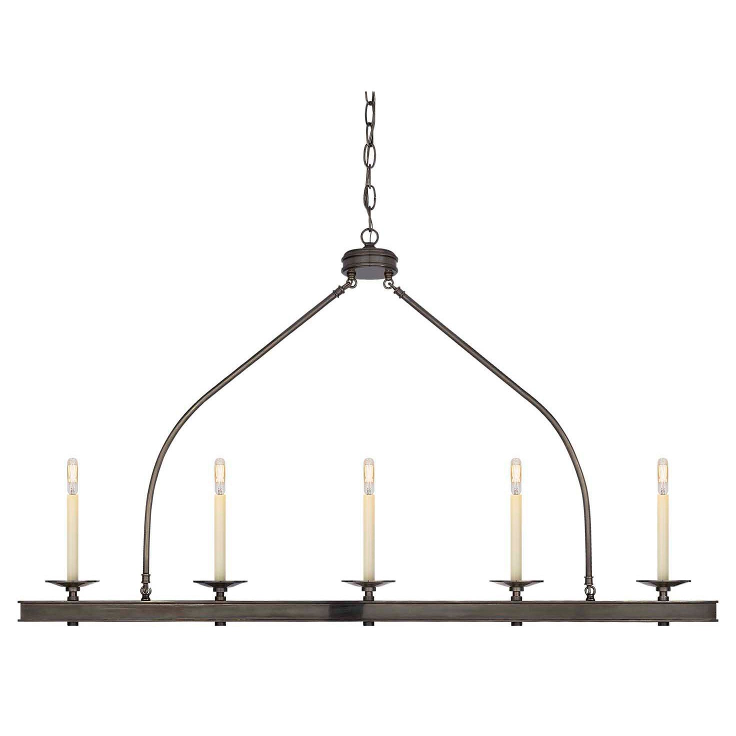 Ripple Lustre Métal Laiton Linéaire Classique Minimaliste Moderne