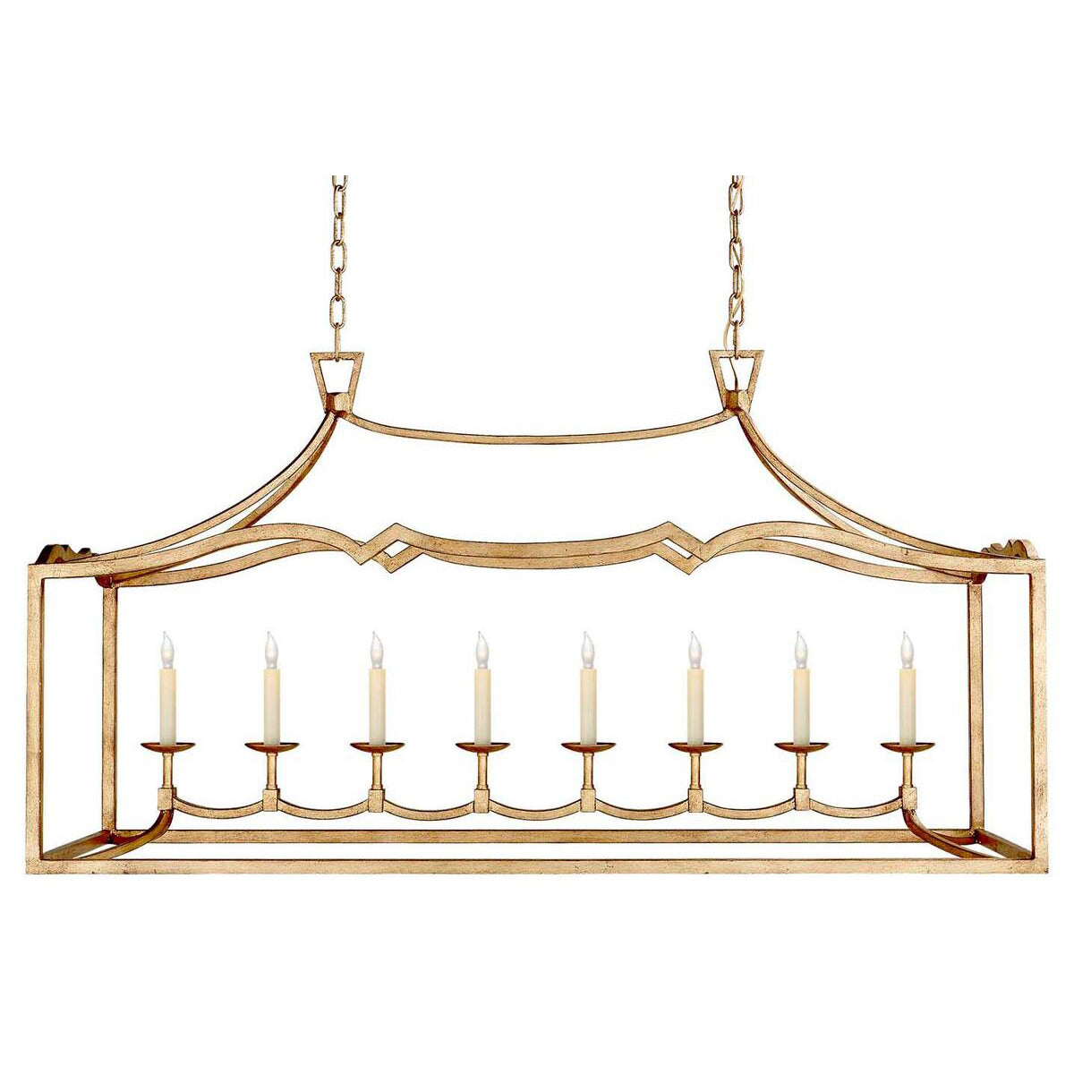 Ripple Lustre Métal Laiton Linéaire Classique Minimaliste Moderne
