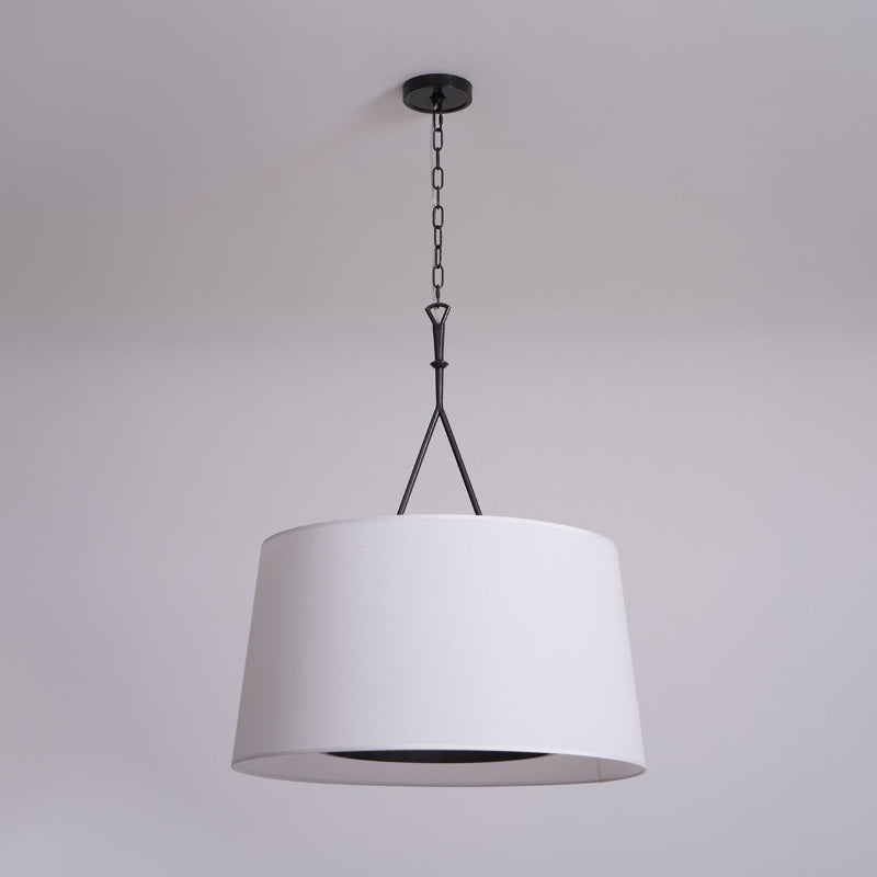 Wink Suspension En Laiton Et Tissu Minimaliste Moderne