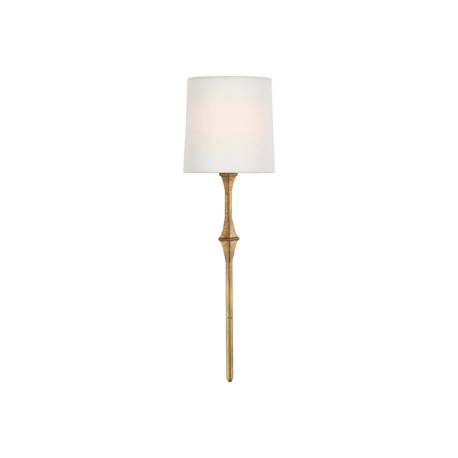 Yield Lampe Murale En Métal Laiton Tissu Vintage Unique
