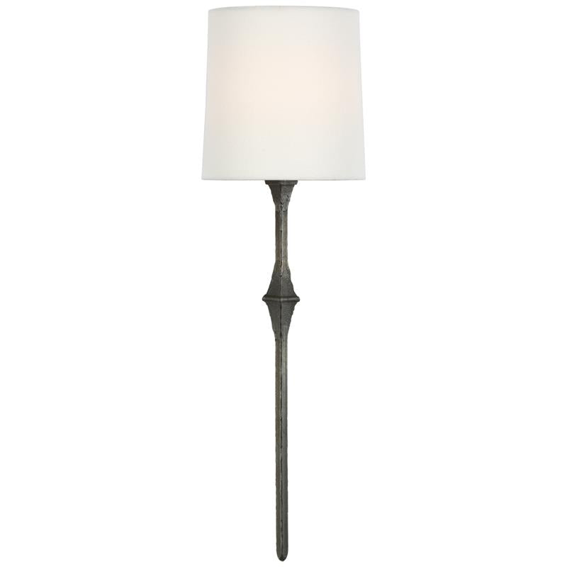 Yield Lampe Murale En Métal Laiton Tissu Vintage Unique