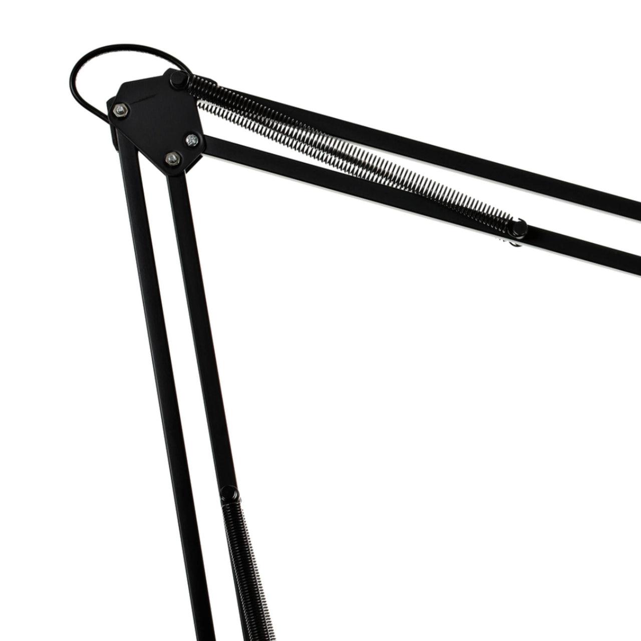 Lustra Lustre Noir à Bras Multiples Ajustables