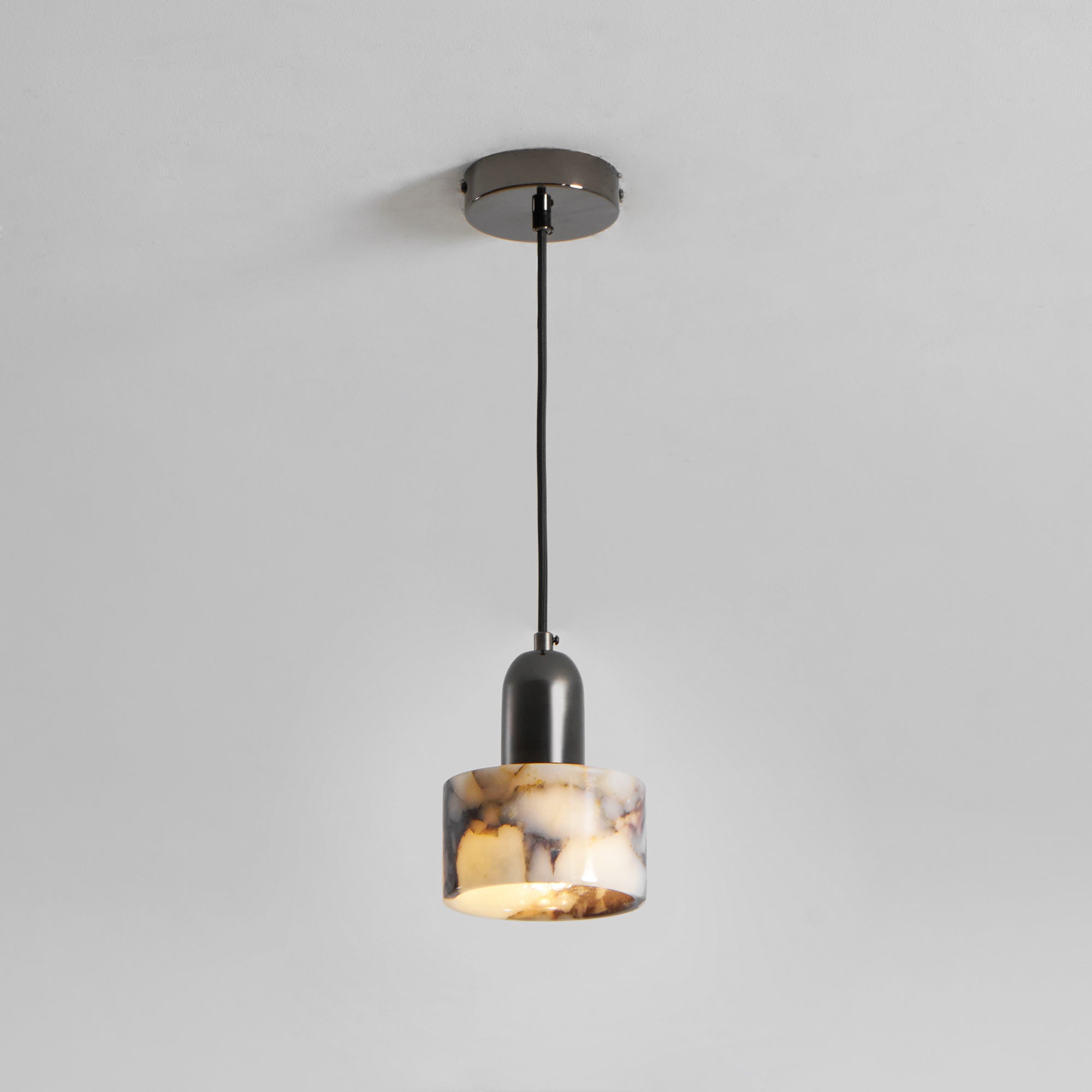 Flair Suspension en Marbre et Métal Minimaliste Moderne